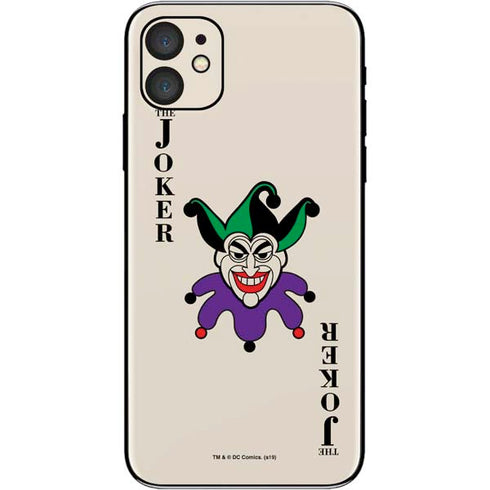 DC Comics The Joker Calling Card iPhone 11 Skin